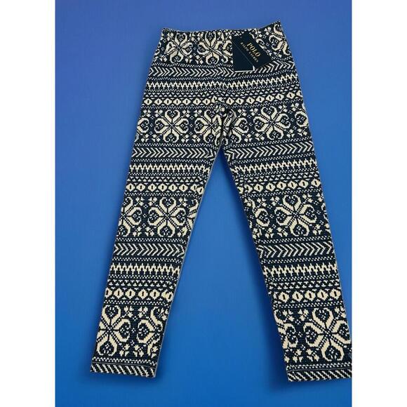 Ralph Lauren Other - Polo Ralph Lauren Girl’s Fair Isle Print HOLIDAY Leggings  Size L ((12-14)